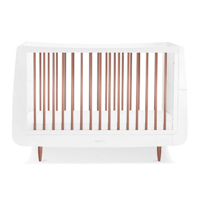 Bambinista-SNUZ-Furniture-SnuzKot Skandi Cot Bed - Rose Gold