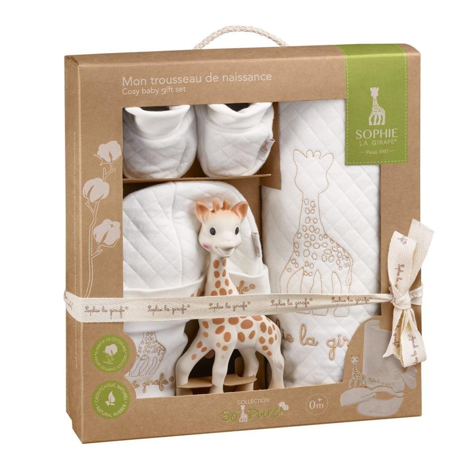 Bambinista-SOPHIE LA GIRAFE-Gifts-Sophie the Giraffe So Pure Gift Set