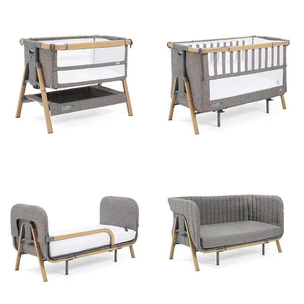 Bambinista-TUTTI BAMBINI-Travel-TUTTI BAMBINI CoZee XL - Complete Birth to 4+ Years Package - Oak/Charcoal