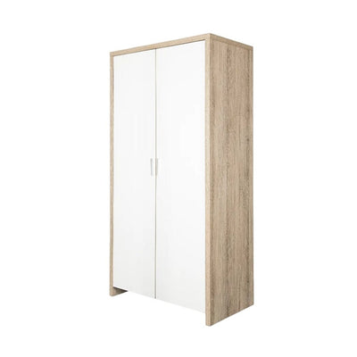 Bambinista-TUTTI BAMBINI-Travel-TUTTI BAMBINI Modena Wardrobe - White/Oak