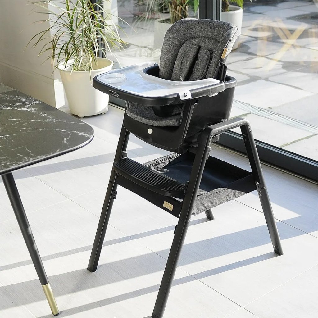 Bambinista-TUTTI BAMBINI-Travel-TUTTI BAMBINI Nova Evolutionary Highchair - Black/Black