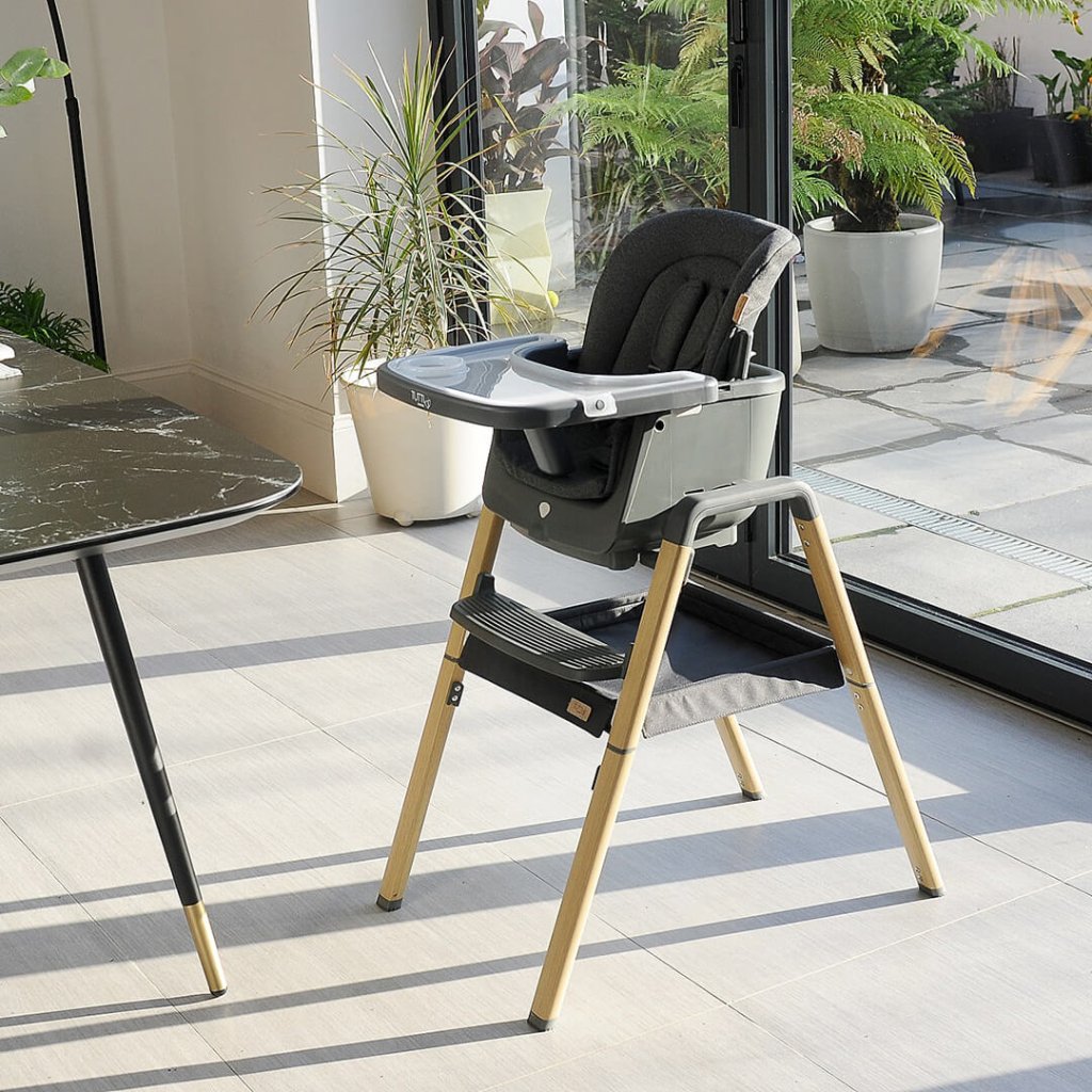 Bambinista-TUTTI BAMBINI-Travel-TUTTI BAMBINI Nova Evolutionary Highchair - Grey/Oak