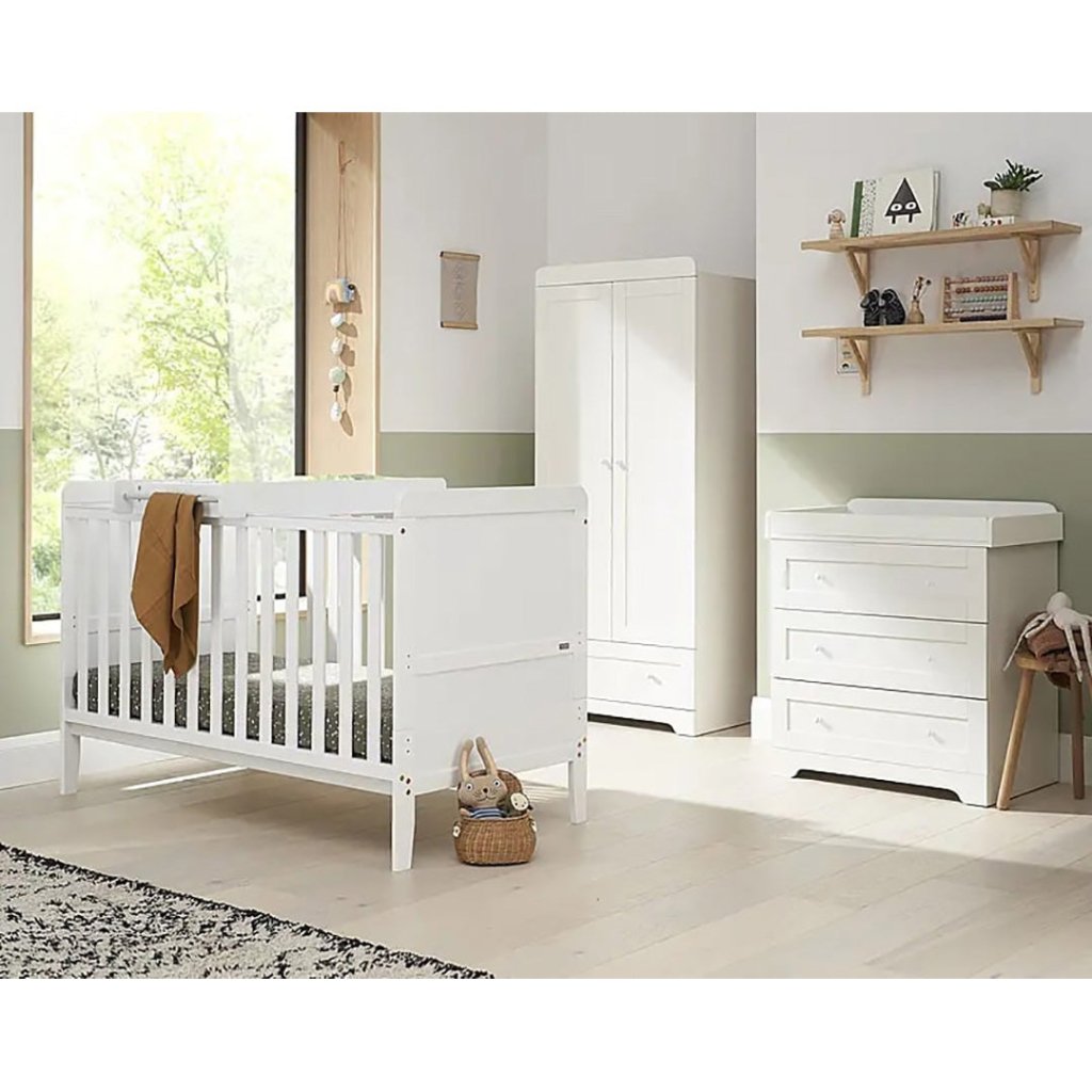 Grey cot top changer best sale