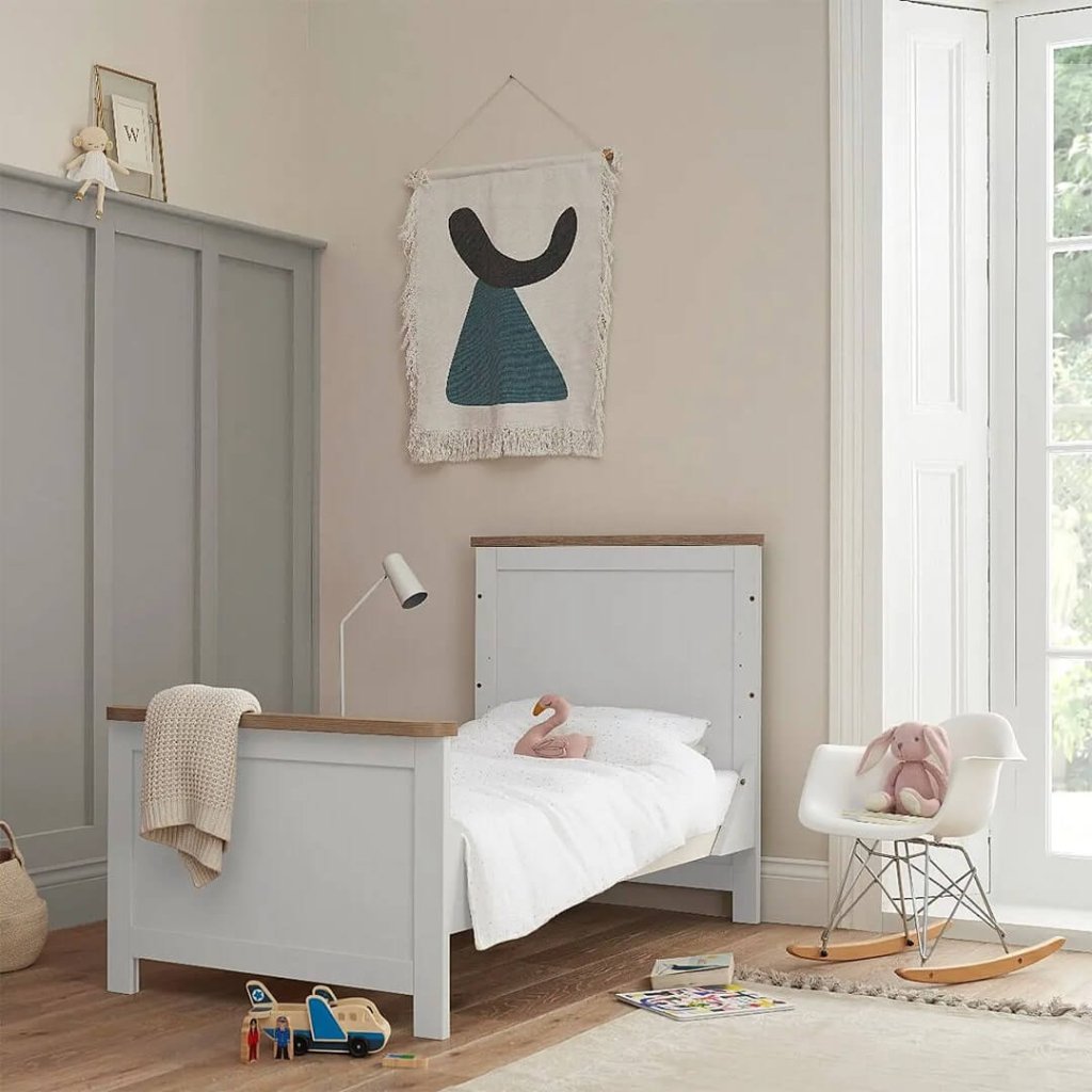 TUTTI BAMBINI Verona 3 Piece Room Set White Oak Bambinista