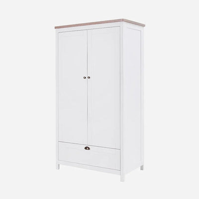 Bambinista-TUTTI BAMBINI-Travel-TUTTI BAMBINI Verona Wardrobe - White/Oak