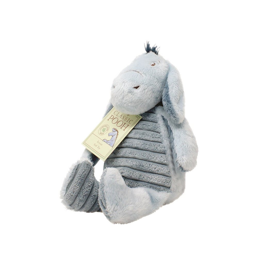 Bambinista-WINNIE THE POOH-Toys-Hundred Acre Wood Winnie the Pooh Classic Eeyore Soft Toy